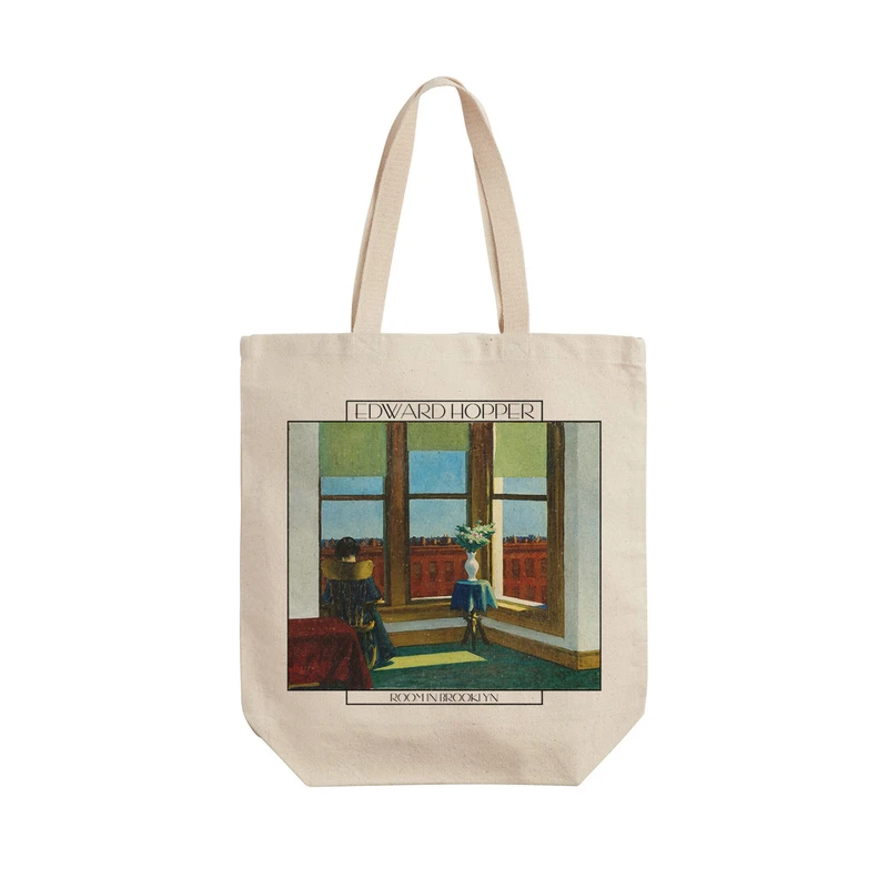 ساک خرید ترمه طراحان ایده مدل اتاقی در بروکلین از هاپر کد art0537 - L