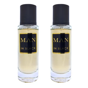 عطر جیبی مردانه نیو پرستیژ کالر مدل Bvlgari In Black حجم 35 میلی‌لیتر بسته 2 عددی