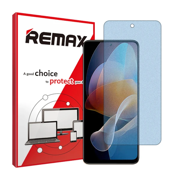 محافظ صفحه نمایش مات ضد اشعه آبی ریمکس مدل Resistant مناسب برای گوشی موبایل شیائومی Redmi Note 12R Pro