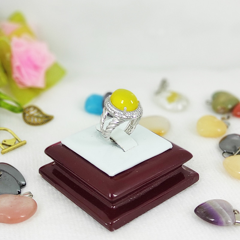 انگشتر نقره زنانه سلین کالا مدل مریم شرف الشمس