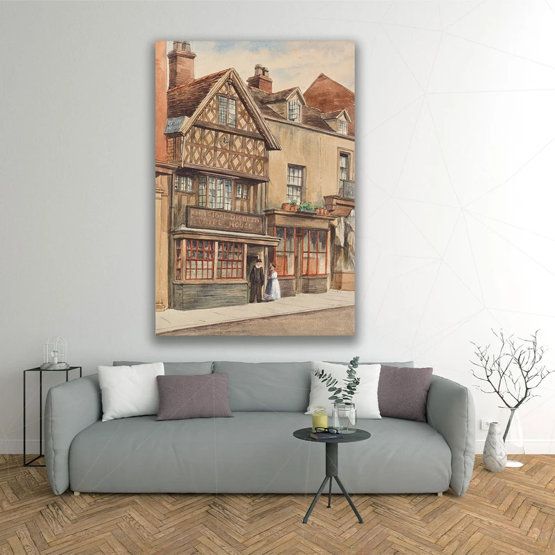 تابلو شاسی طرح نقاشی آثار قدیمی کد 127