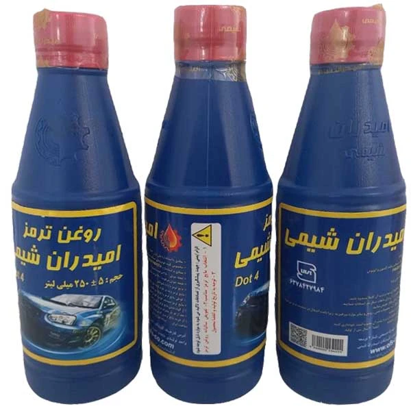 روغن ترمز امیدران شیمی کد 87 حجم 250 میلی لیتر بسته 3عددی
