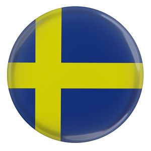 نقد و بررسی پیکسل طرح پرچم کشور سوید مدل S12307 توسط خریداران