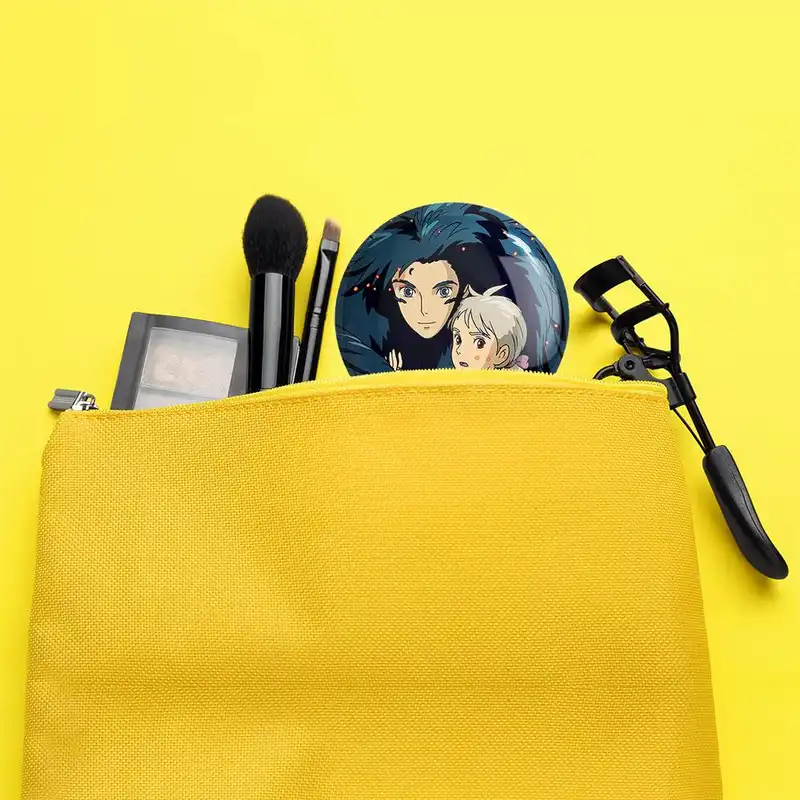 آینه جیبی خندالو مدل هاول و سوفی انیمه قلعه متحرک هاول کد 12901