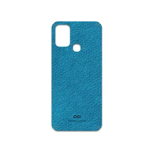 MAHOOT Blue-Leather Cover Sticker for Infinix Hot 11 Play