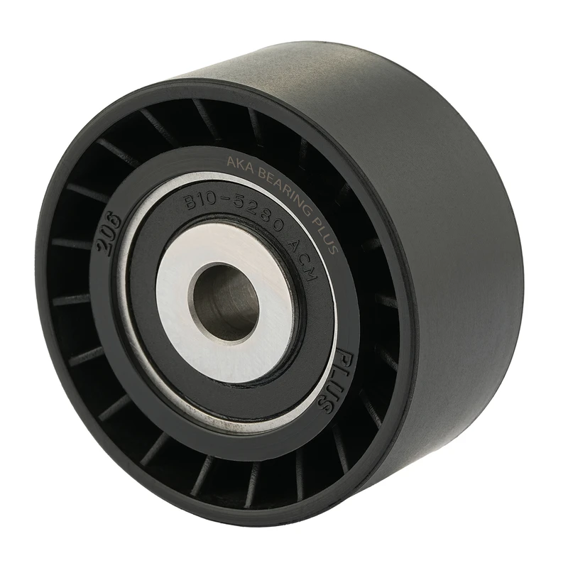 بلبرینگ هرزگرد پایین تسمه دینام (بوش کوچک) آکا بلبرینگ پلاس مدلKGX206 B1  مناسب برای پژو 206