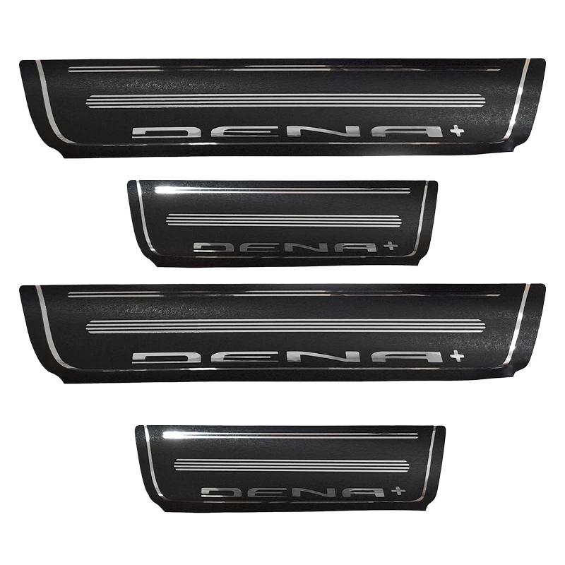 برچسب رکاب خودرو کالانیکس مدل REK-DENAPLUS-101094 مناسب برای دناپلاس مجموعه 4 عددی