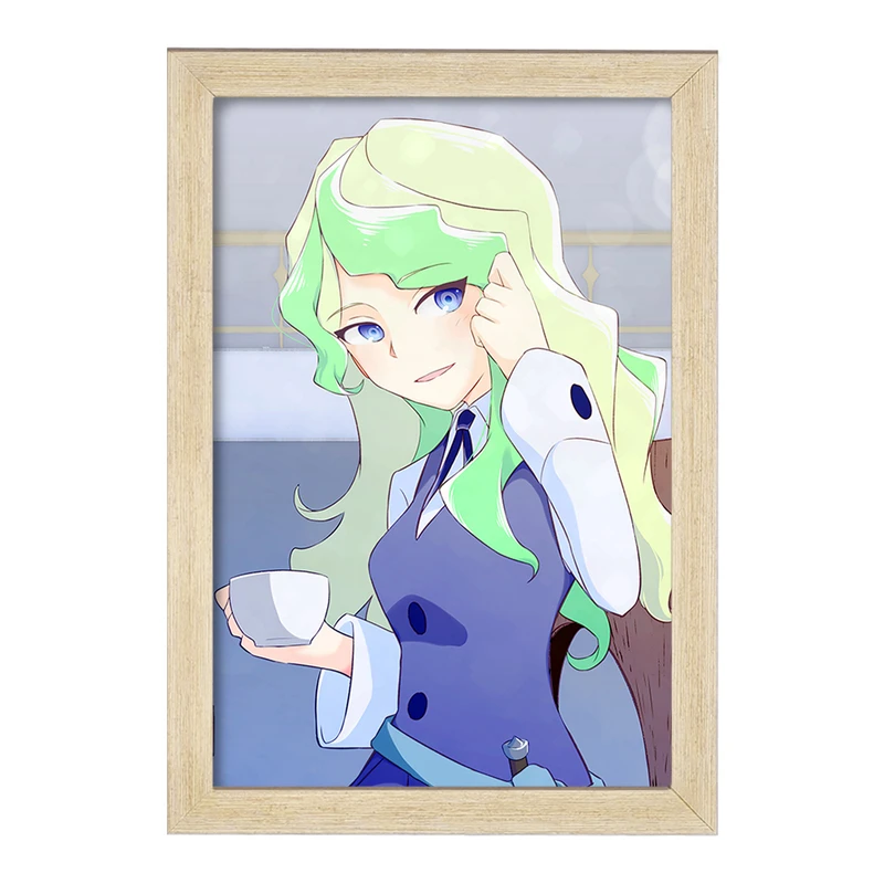 تابلو خندالو مدل دیانا انیمه جادوگران کوچک Little Witch Academia  کد 22872