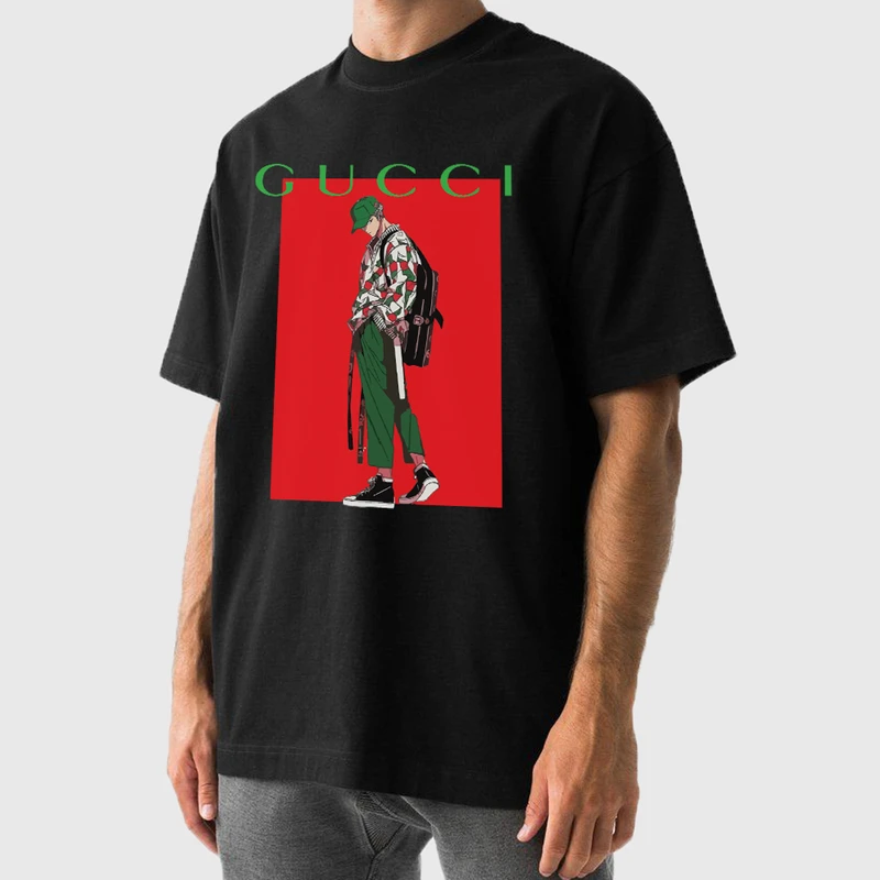 تی شرت آستین کوتاه مردانه مدل انیمه ای وان پیس طرح زورو کد anm559