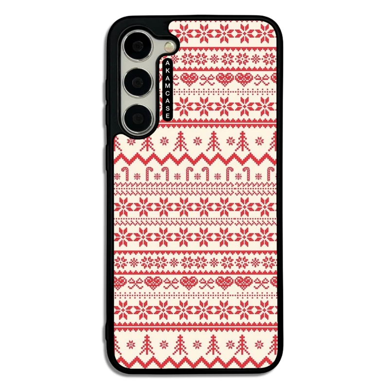 کاور آکام مدل AMC-WSGS23P-CHRISTMAS-1 مناسب برای گوشی موبایل سامسونگ Galaxy S23 Plus
