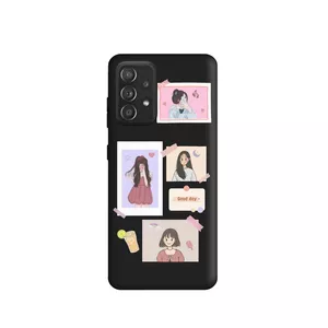 کاور طرح عکس دخترانه   کد FF337 مناسب برای گوشی موبایل سامسونگ Galaxy A52