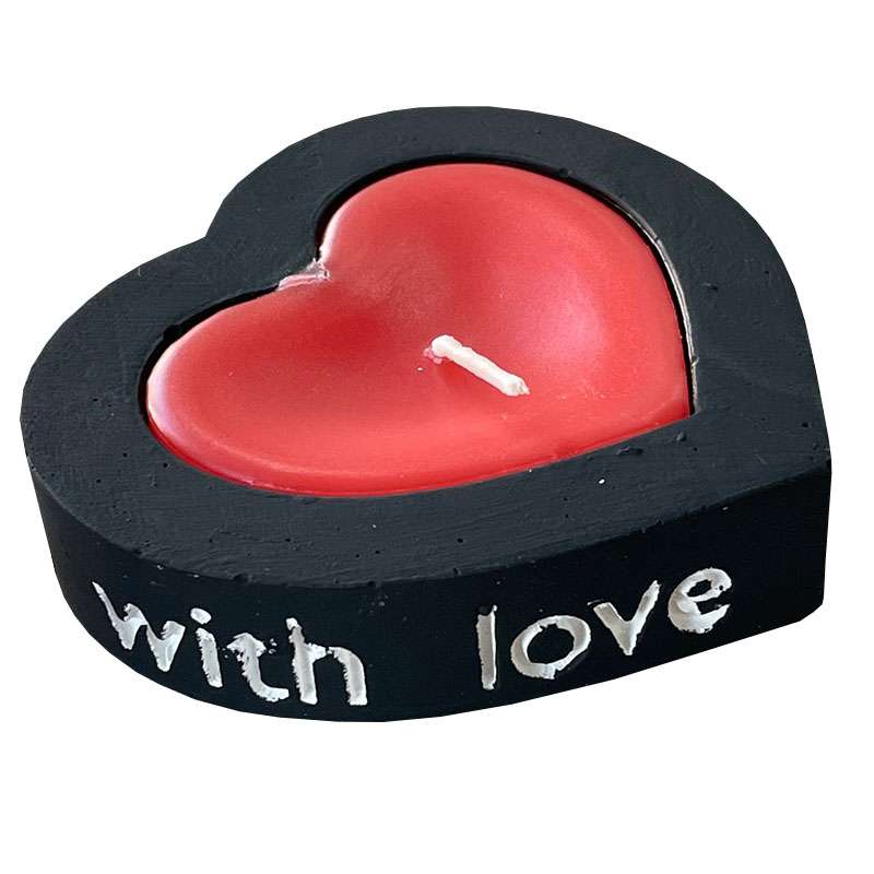 شمع مدل قلب