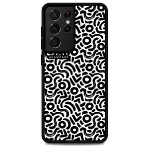 AKAM AMC-WSGS21U-DOODLE5 Cover For Samsung Galaxy S21 Ultra