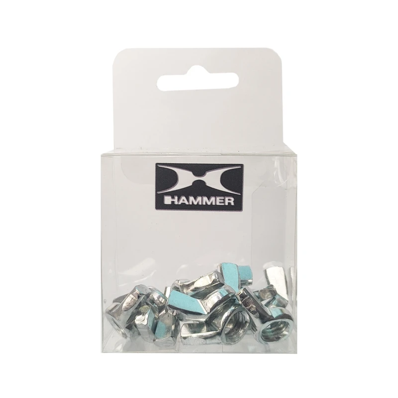 مهره خروسکی هامر مدل M10 بسته 10 عددی