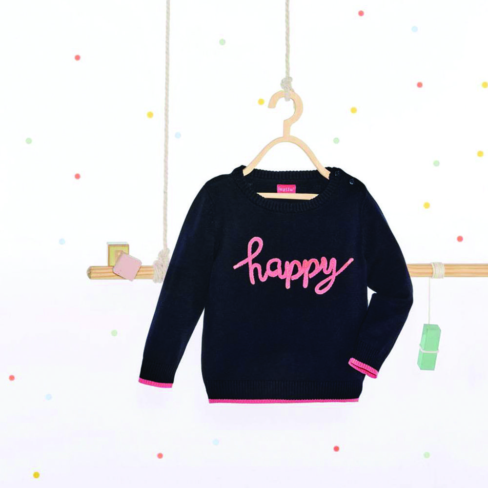 پلیور دخترانه لوپیلو مدل happy -  - 2