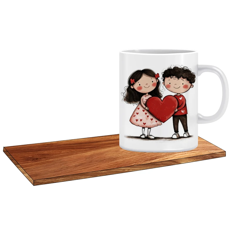 ماگ ال ایکس پی مدل بهترین کادو برای همسر کد 491 به همراه زیر لیوانی