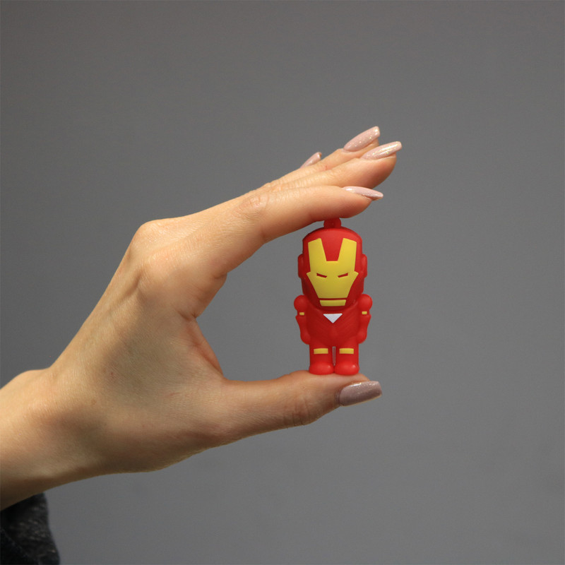 فلش مموری طرح مرد آهنی مدل Ul-Iron man01 ظرفیت 32 گیگابایت
