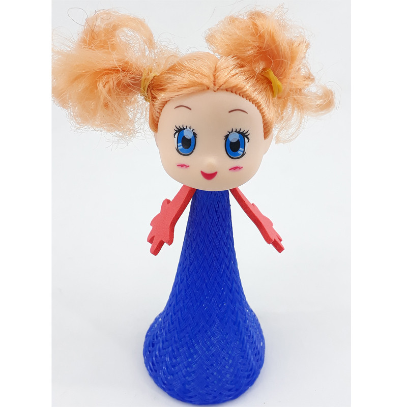 ابزار شوخی دنیای سرگرمی های کمیاب مدل وروجک پرشی طرح دختر کد DSK-A498