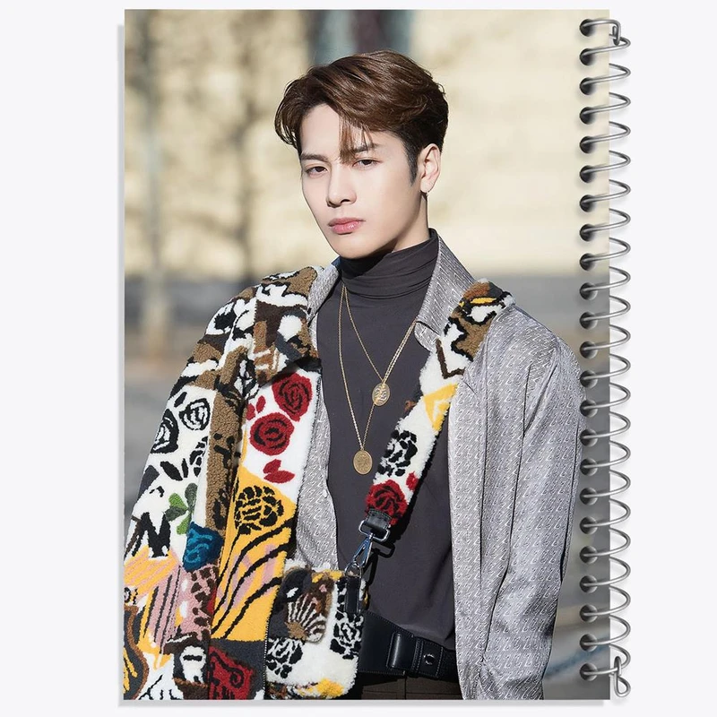 دفتر لیست خرید 50 برگ خندالو طرح جکسون گروه گات سون GOT7 کد 20961