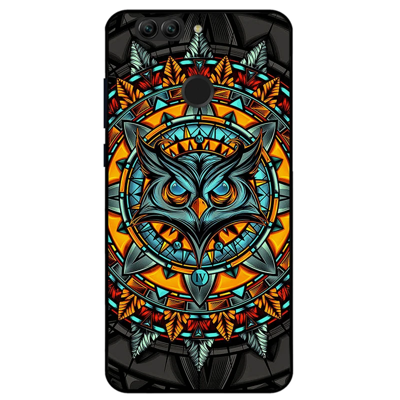 کاور مگافون طرح جغد مدل 1903 مناسب برای گوشی موبایل هوآوی P Smart 2017