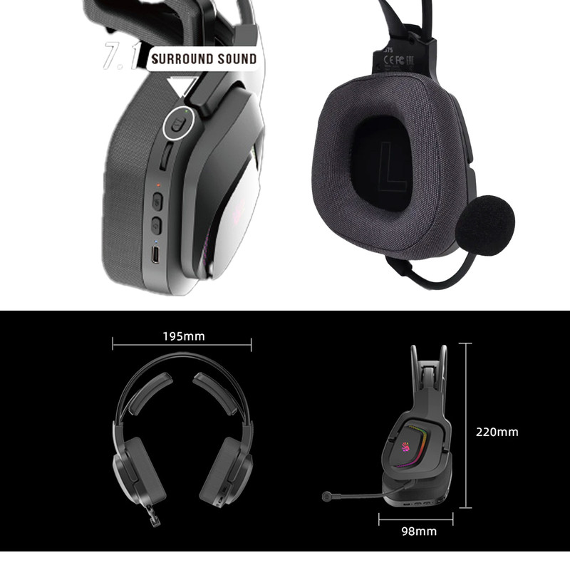 هدست بی سیم گیمینگ بلادی مدل MR-575