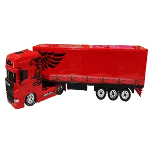 ماشین بازی مای تویز مدل تریلر کانتینردارطرح ولوو