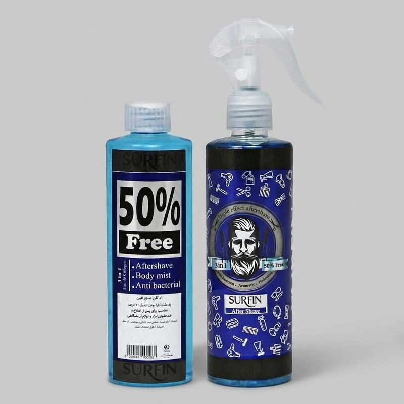 افتر شیو سورفین مدل  Blue Dunhill حجم 250 میلی لیتر بسته 2 عددی