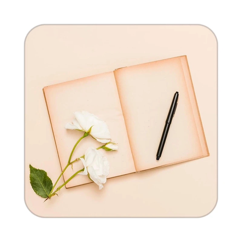 زیر لیوانی کاکتی طرح گل مدل mp19012