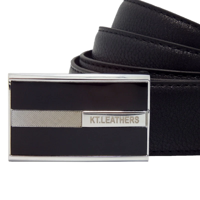 عکس شماره 5 : کمربند مردانه چرم کی تی مدل پلاکی کد 750in700