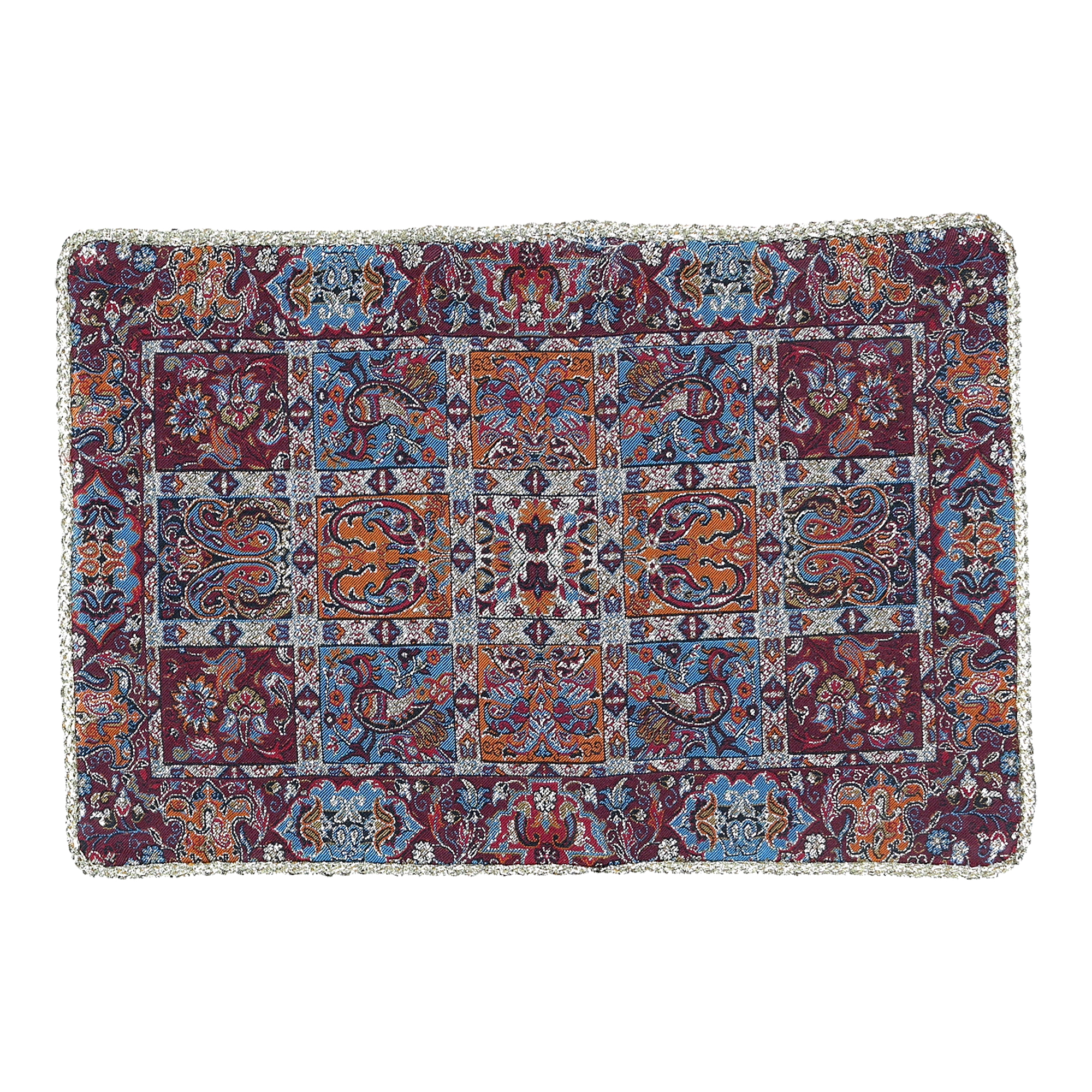 رومیزی ترمه ابریشم کد MOC107