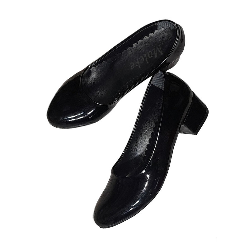 ست کیف و کفش زنانه مدل  ورنی 3cm