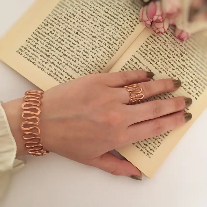 نیم ست زنانه نخل زیور کد 064