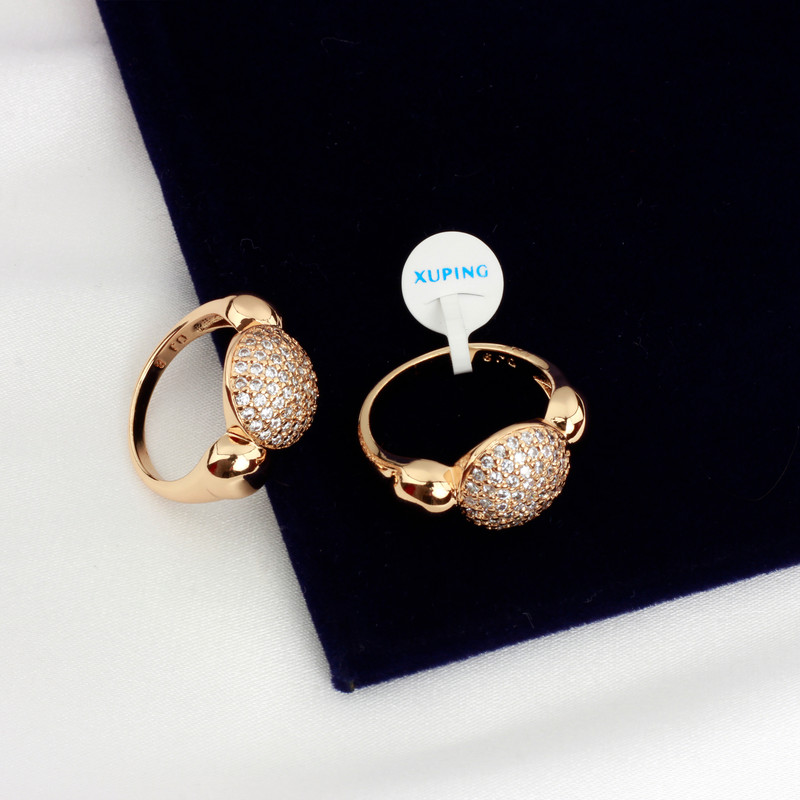 انگشتر زنانه ژوپینگ مدل نگینی  کد TR-67