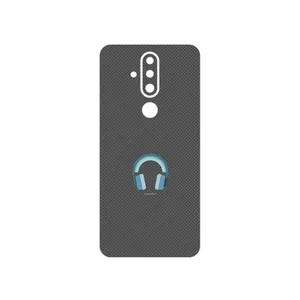 MAHOOT Minimal Headphone Icon Cover Sticker for Nokia X71