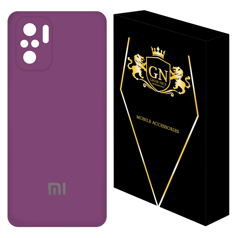 کاور قاب نایس محمدی مدل سیلیکونی_پاککنی مناسب برای گوشی موبایل شیائومی Redmi Note 10 4G / Redmi Note 10S / Poco M5S