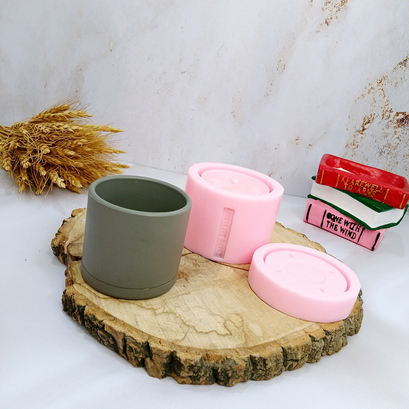 قالب کوشا اکسسوری مدل گلدان طرح دایره کفی دار بسته 2 عددی