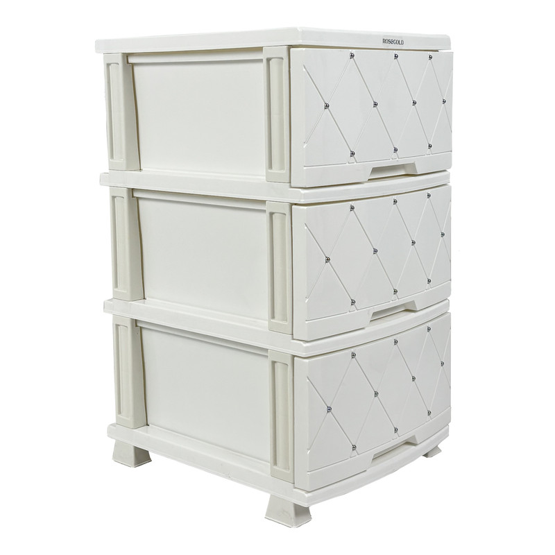 فایل کشویی رزگلد مدل نگین دار کد R713