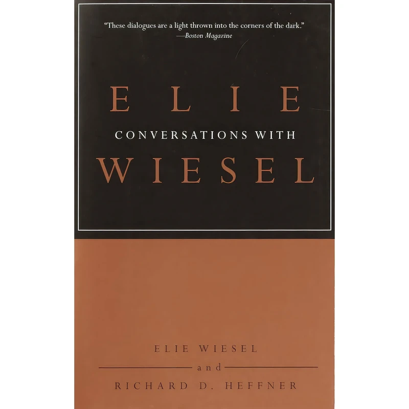 کتاب Conversations with Elie Wiesel اثر Elie Wiesel and Richard D. Heffner انتشارات Schocken