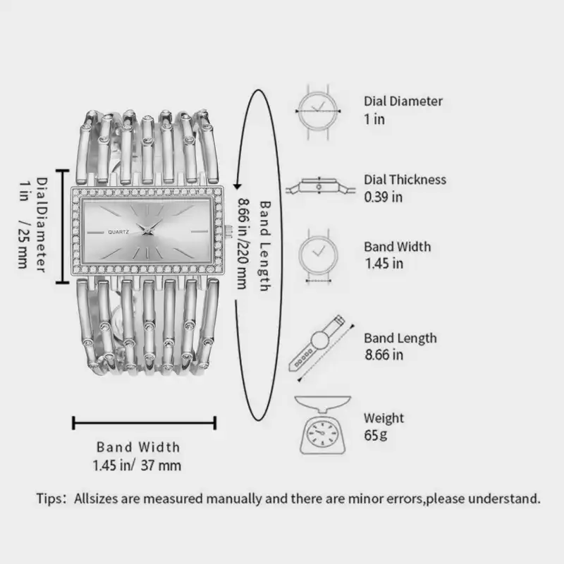 ساعت مچی عقربه ای زنانه مدل دستبندی کد 3