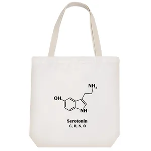 ساک خرید خندالو مدل فرمول شیمیایی سروتونین serotonin کد 3040