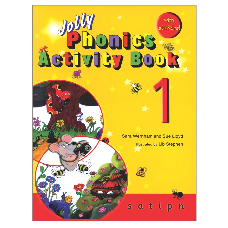  کتاب Jolly Phonics Activity Book 1 اثر Sue Lioyd and Sara Wernham انتشارات Jolly