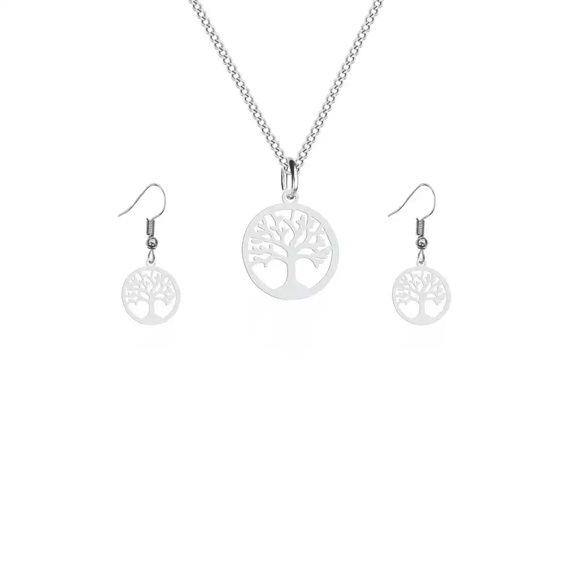 نیم ست هایکا طرح درخت زندگی مدل ha 1