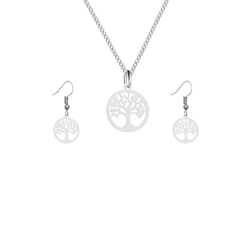 نیم ست زنانه هایکا طرح درخت زندگی مدل s.ha1-1