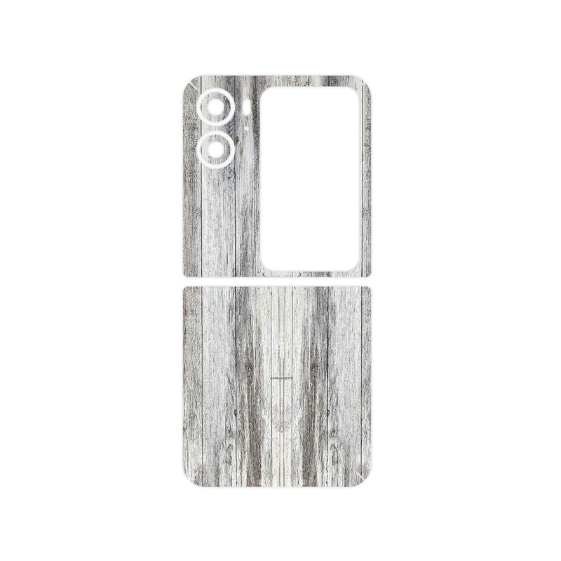 برچسب پوششی ماهوت مدل Wood Texture 8 مناسب برای گوشی موبایل اپو Find N2 Flip