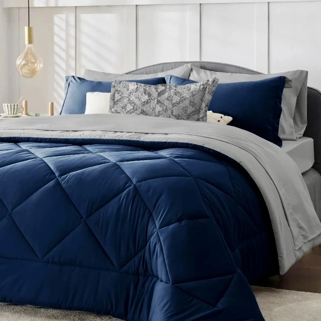 سرویس روتختی نوپه هوم مدل اکسترا کد X19 یک نفره 5 تکه به همراه روبالشی