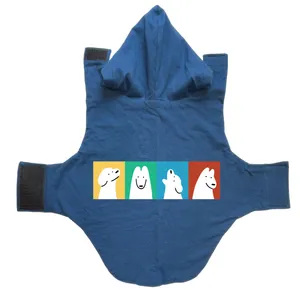 لباس سگ و گربه مدل هانا طرح چاپ دار ایموجی سگ  11 سایز XL