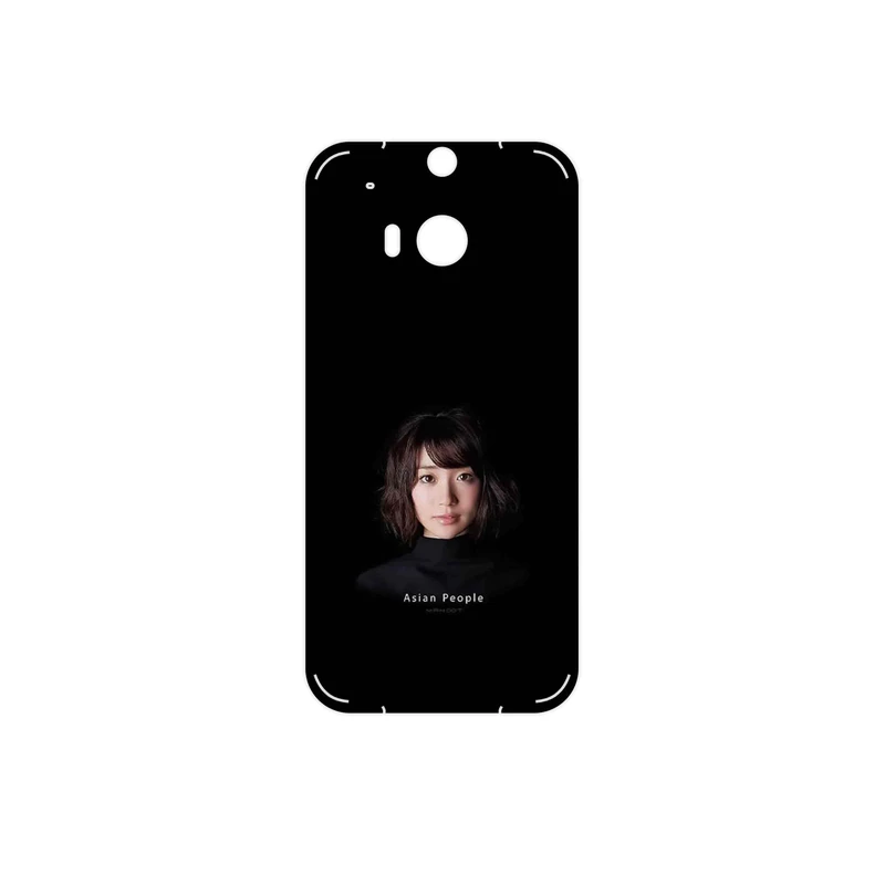 برچسب پوششی ماهوت مدل Portrait of an Asian Woman مناسب برای گوشی موبایل اچ تی سی One M8