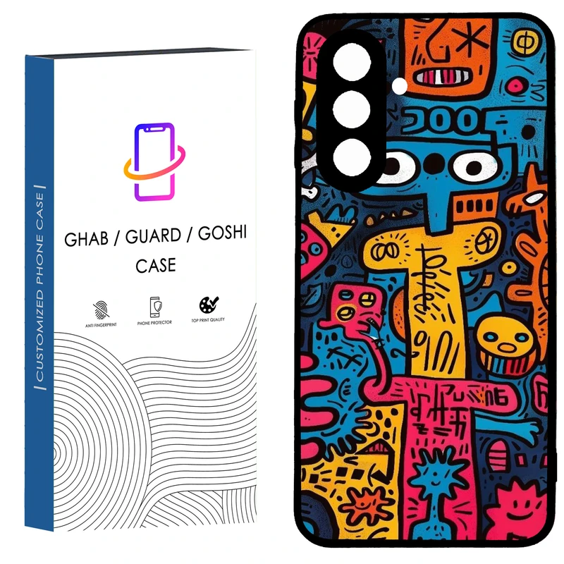 کاور قاب گارد گوشی طرح فانتزی کد 27 - tpu مناسب برای گوشی موبایل سامسونگ Galaxy A17