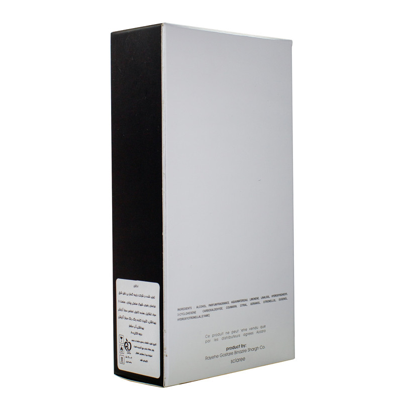 ادو پرفیوم مردانه نایس پاپت مدل Azzaro Silver Black حجم 100 میلی لیتر