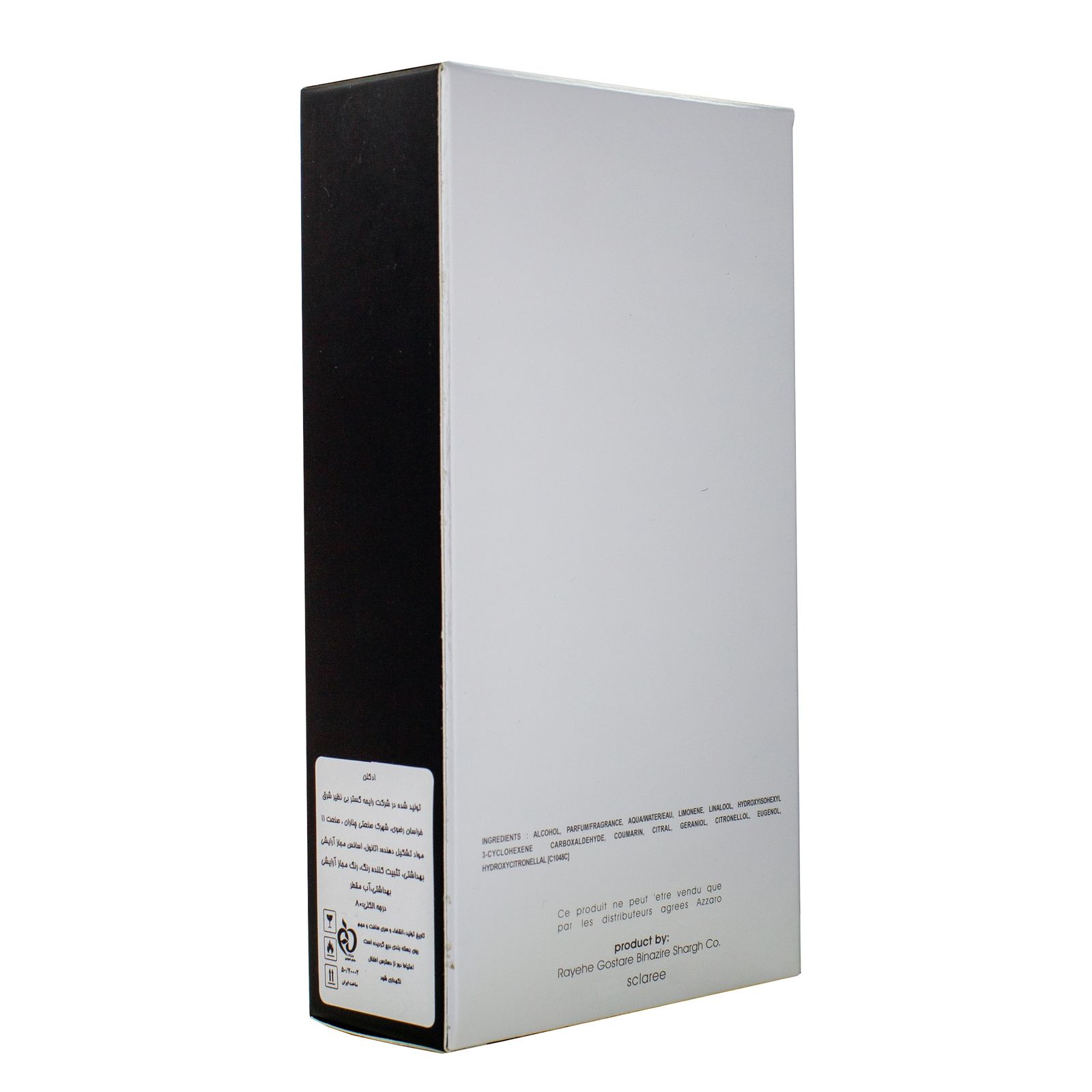 ادو پرفیوم مردانه نایس پاپت مدل Azzaro Silver Black حجم 100 میلی لیتر - - 3